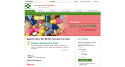 Desktop Screenshot of jethropharmacy.com